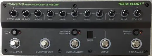 Trace Elliot - Transit-B Performance Bass Pre-Amp
